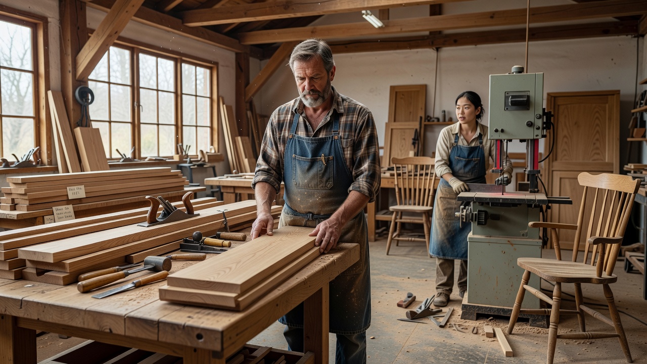 Oak Lumber Tariffs Spark Artisan Supply Concerns